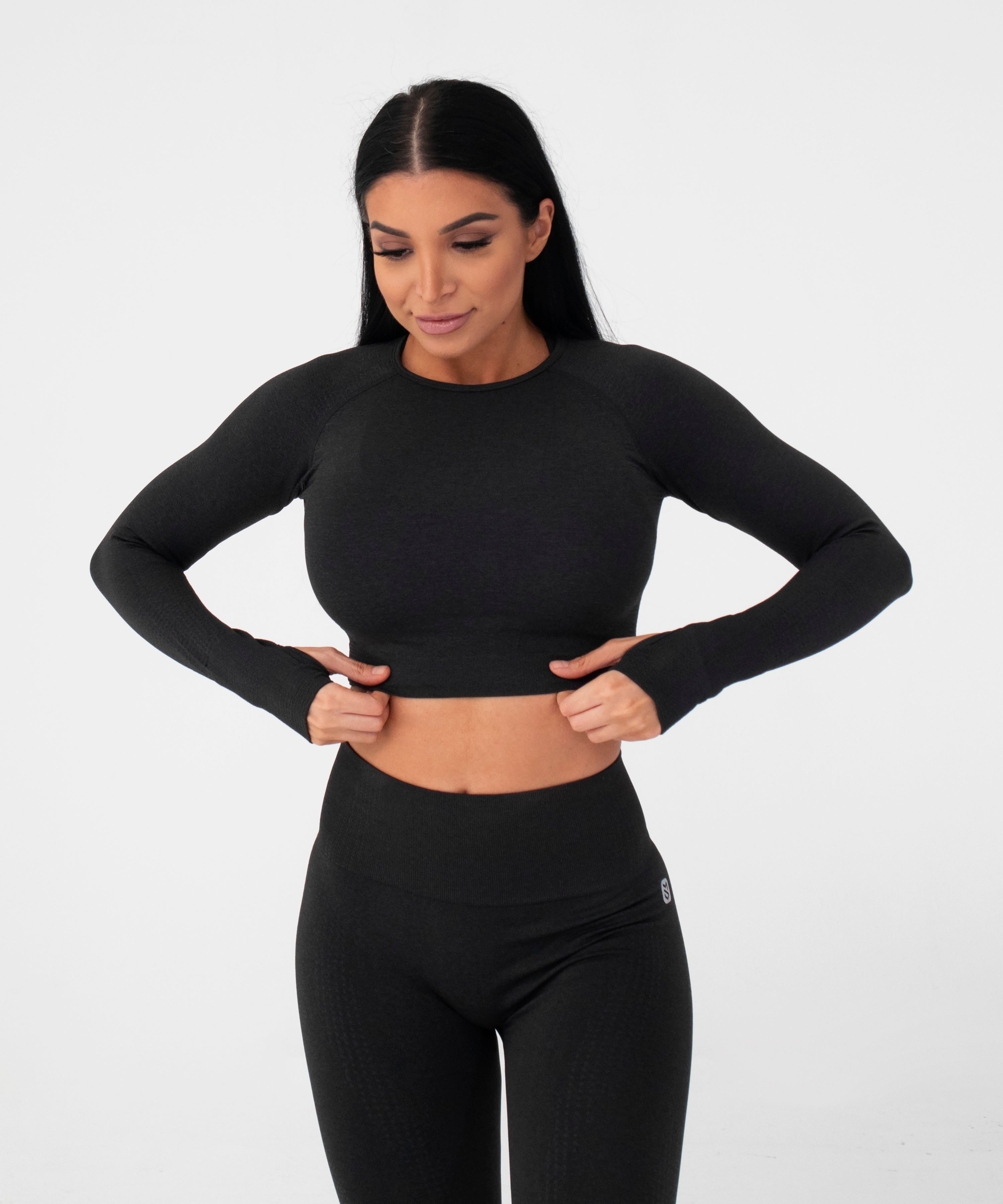 Glide Seamless Long Sleeve Crop Top