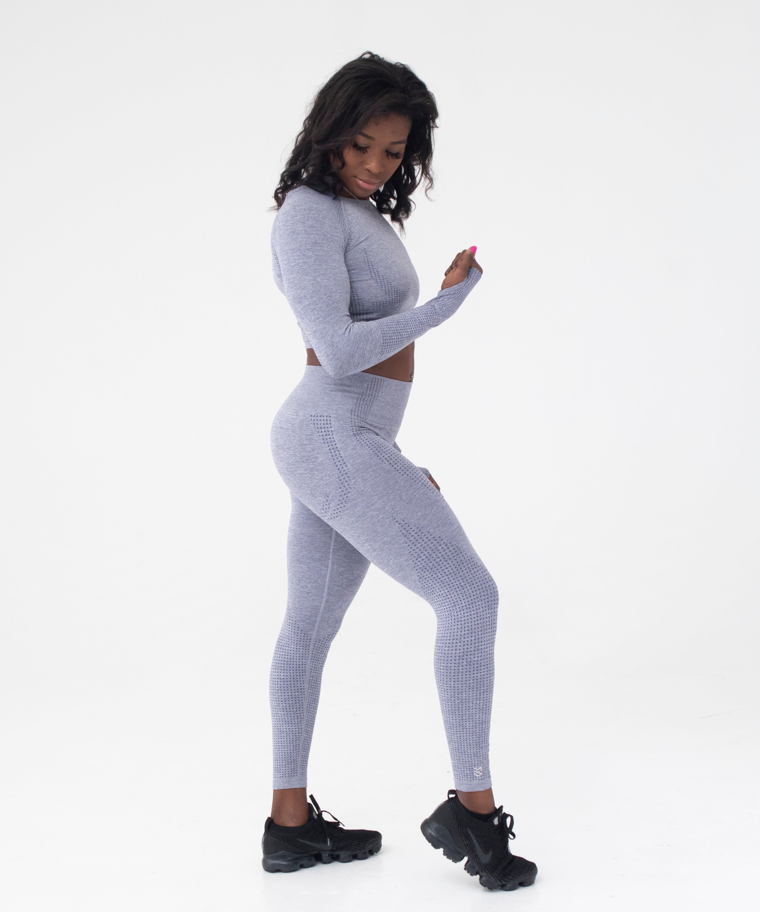 Glide Seamless Long Sleeve Crop Top