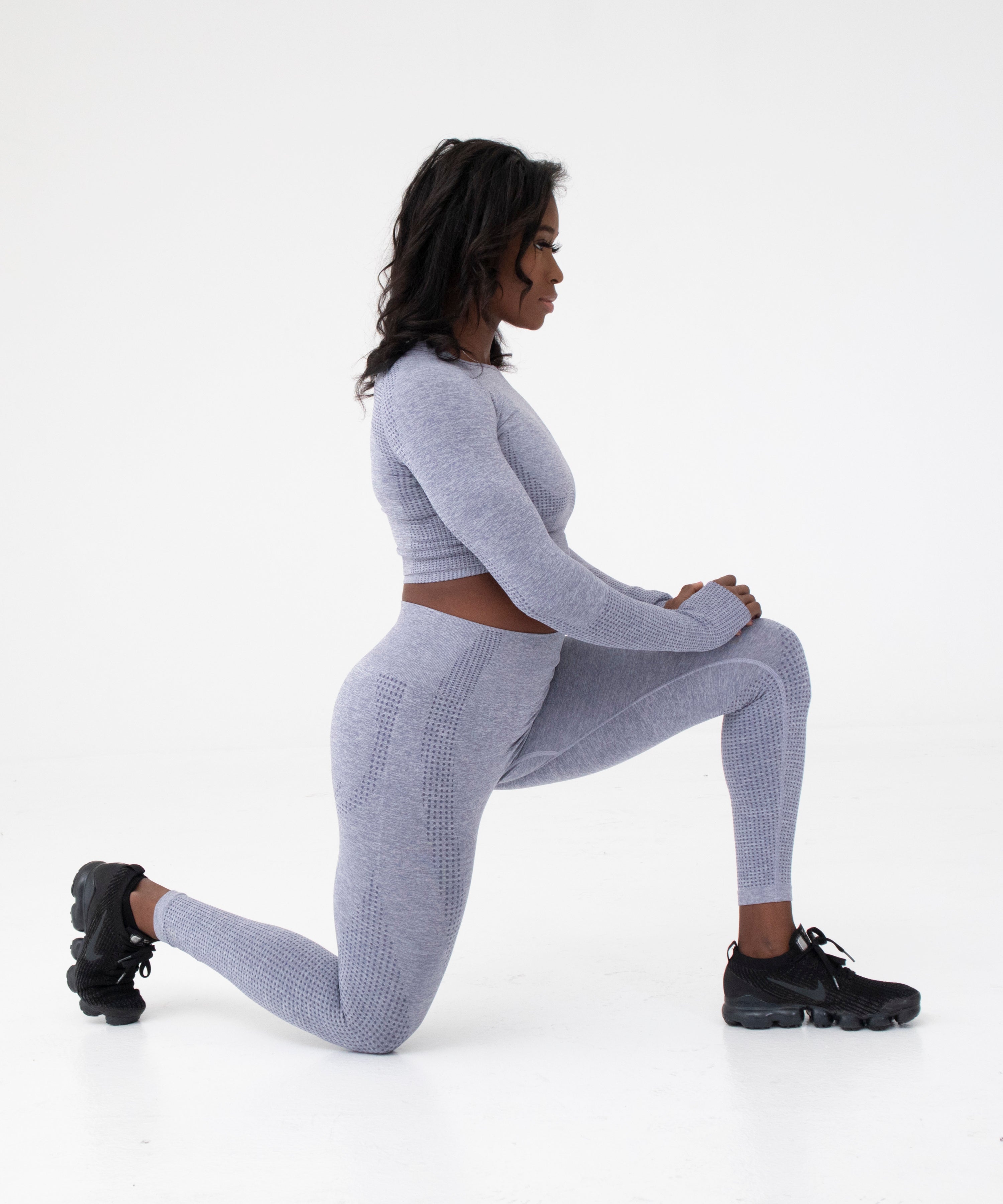 Glide Seamless Long Sleeve Crop Top