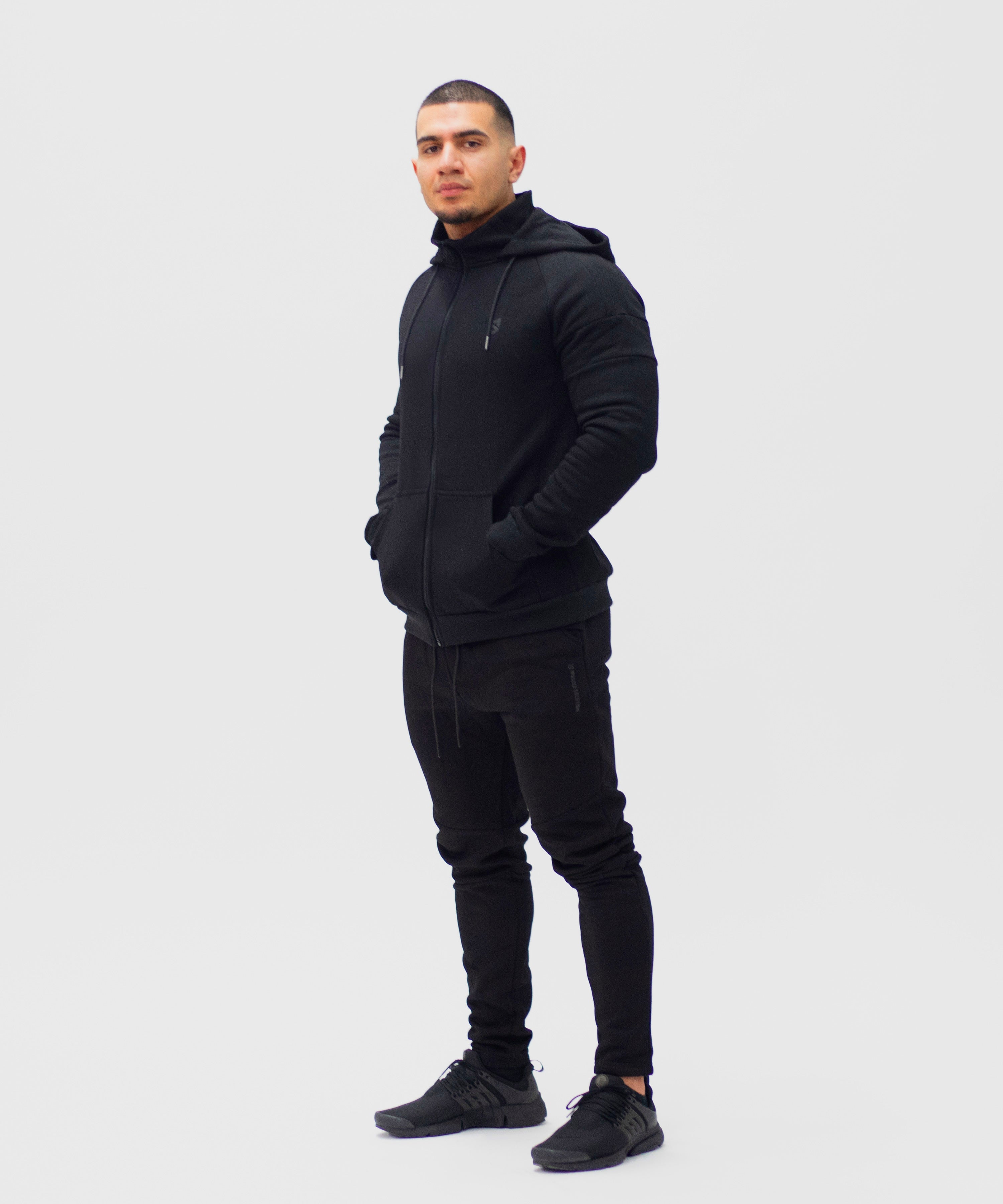 Core Fleece Slim Fit Zip-Up Hoodie