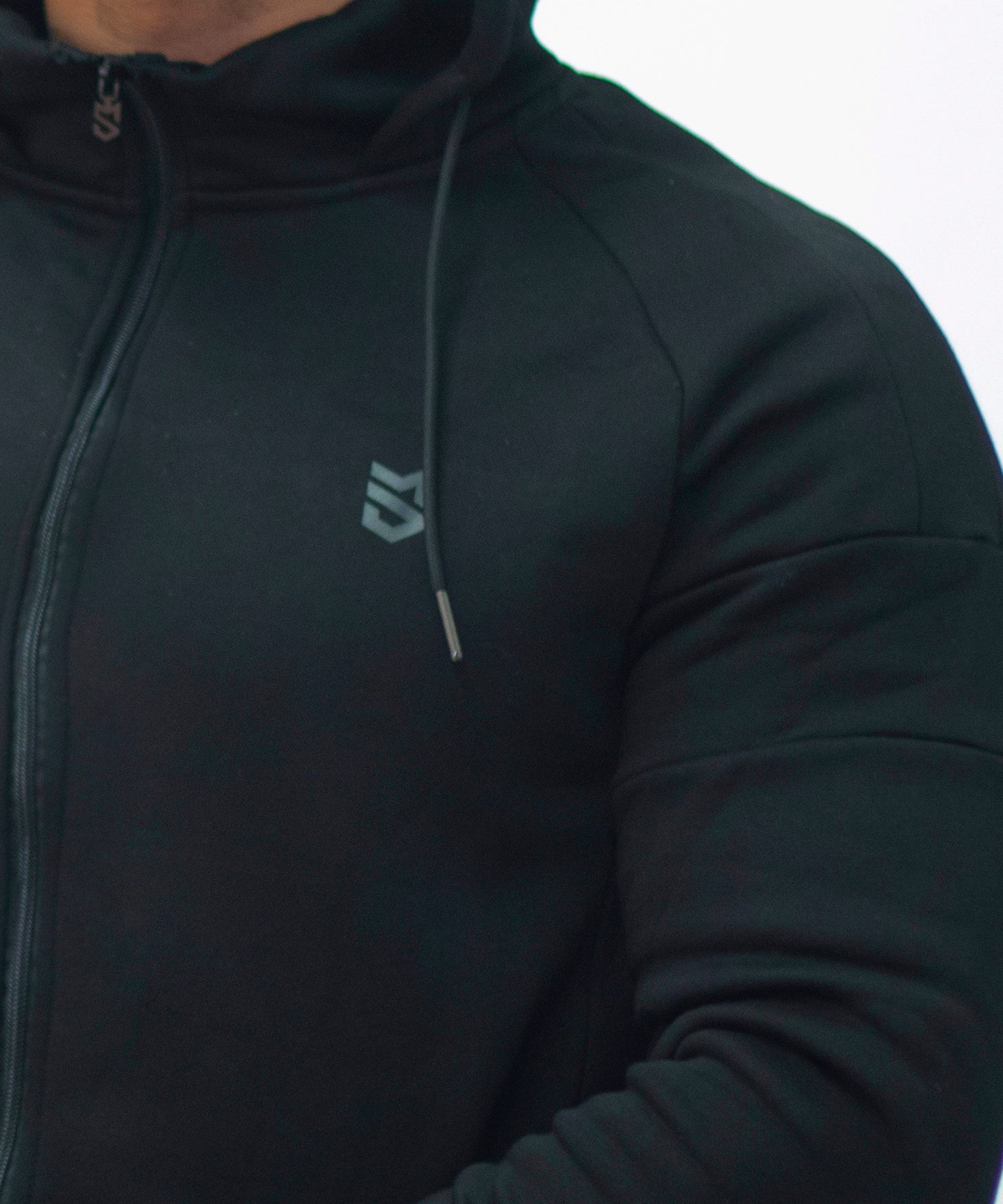 Core Fleece Slim Fit Zip-Up Hoodie