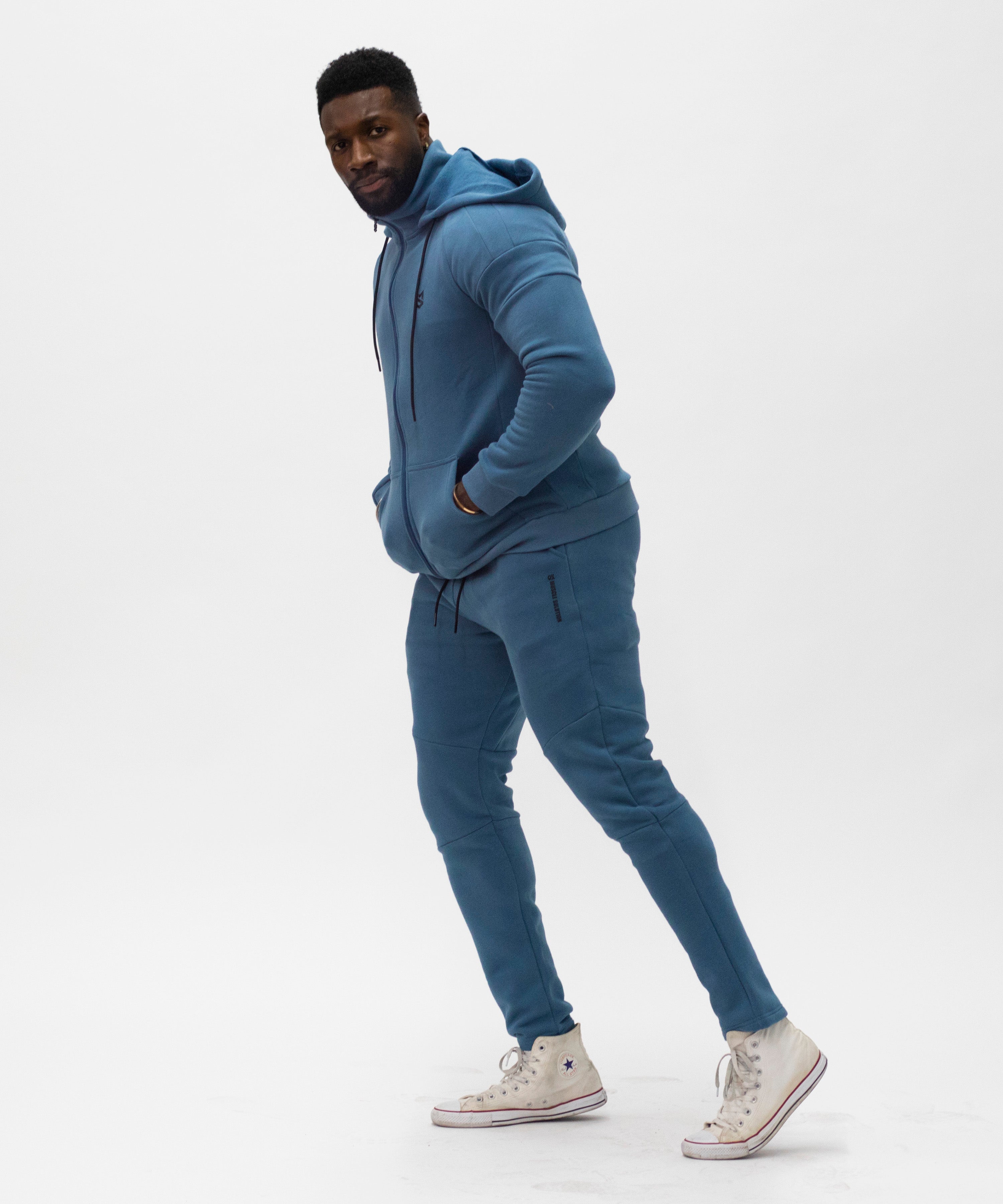 Core Fleece Slim Fit Zip-Up Hoodie