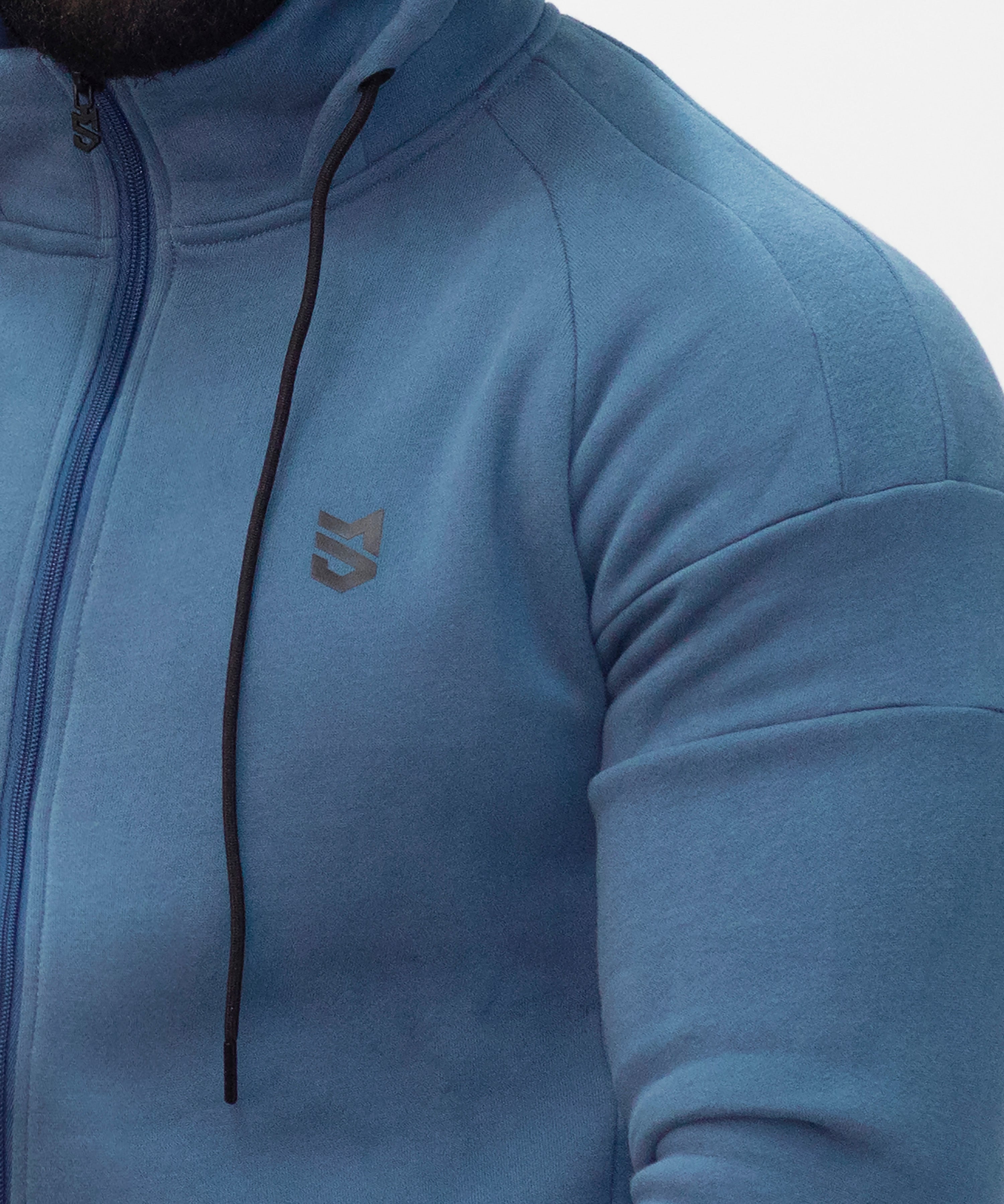 Core Fleece Slim Fit Zip-Up Hoodie