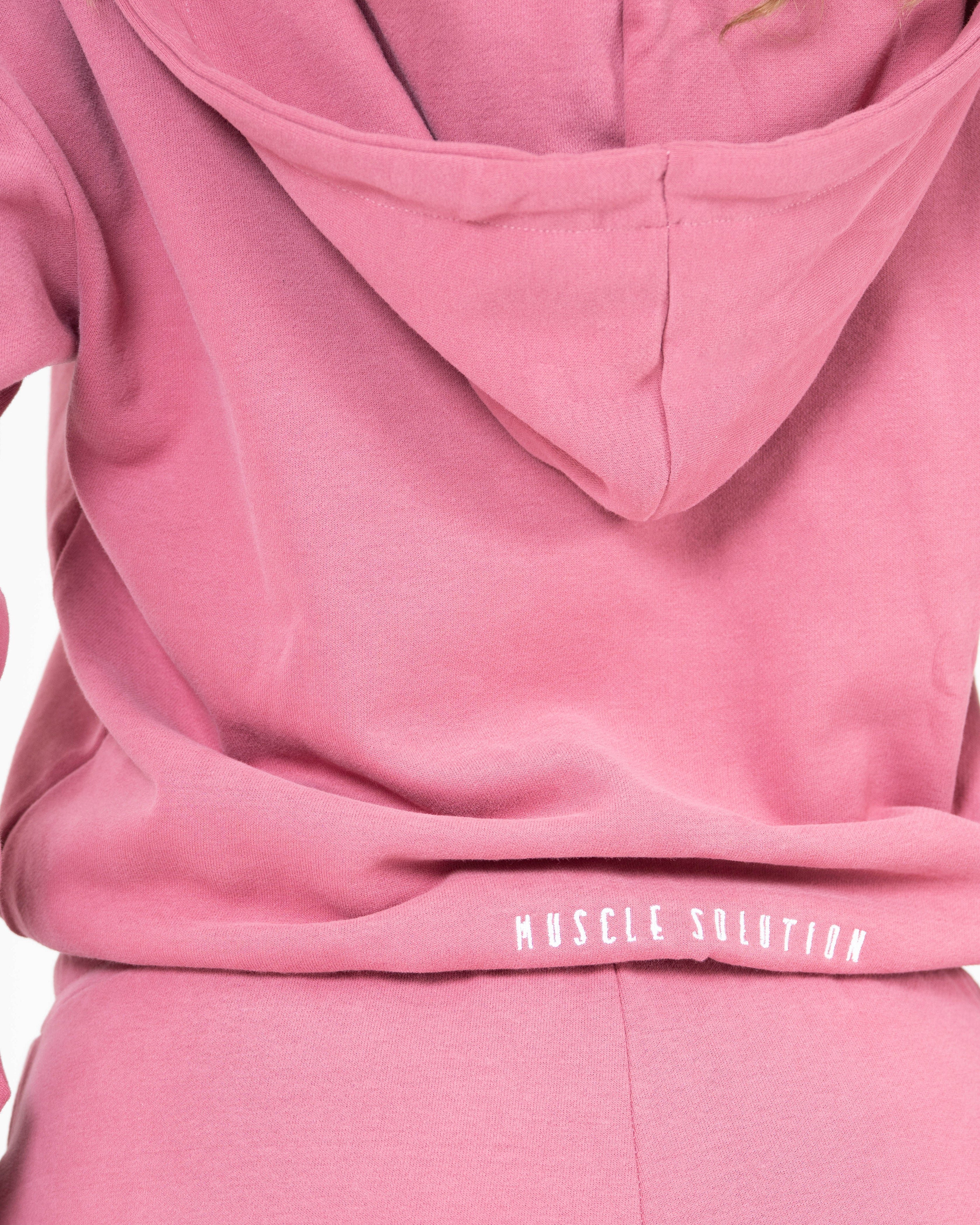 Cozy V-Neck Semi Cropped Hoodie