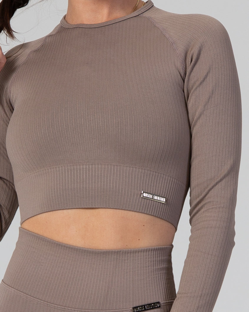 Tranquil Ribbed Long Sleeve