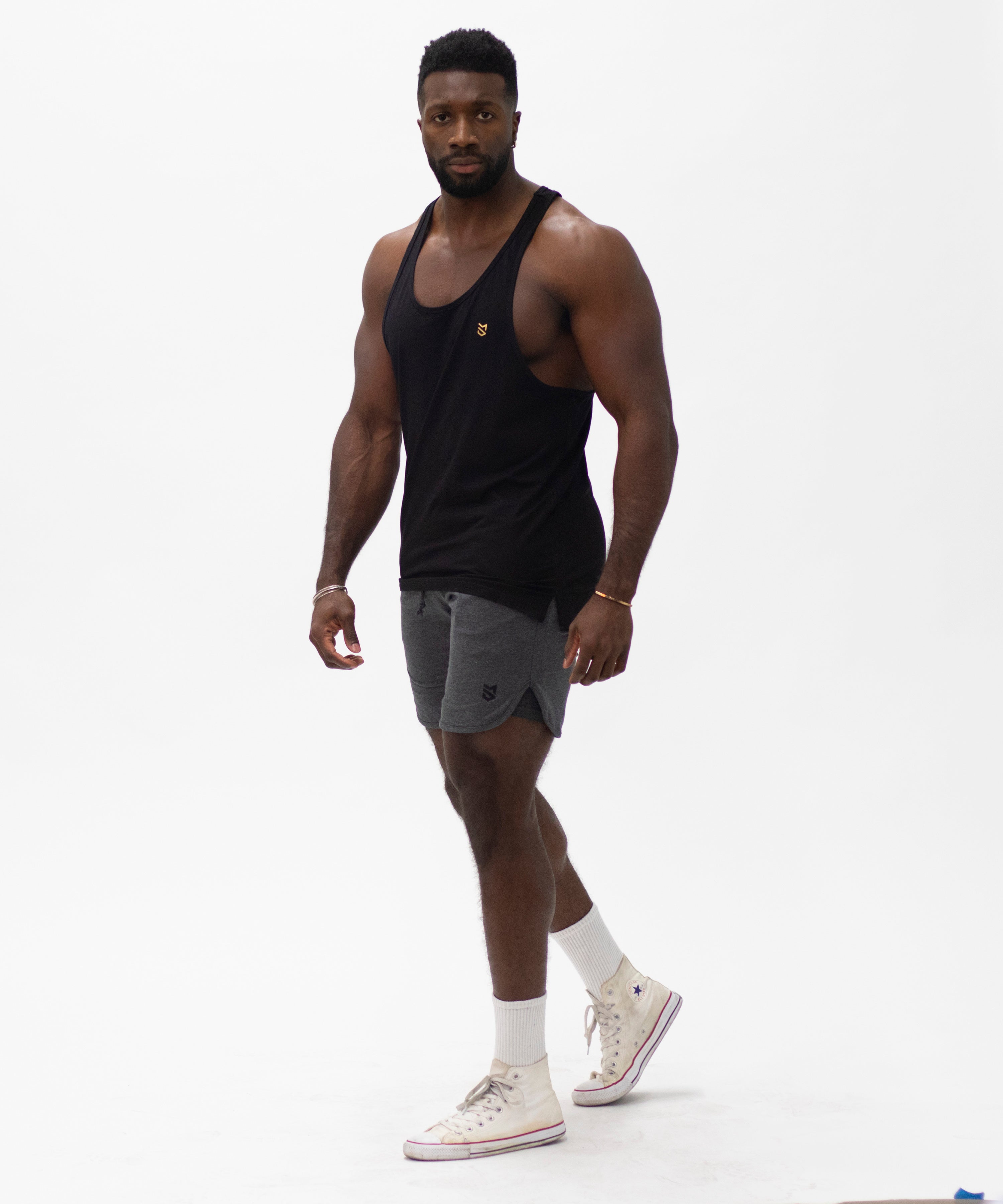 Core Cotton Mid Shorts