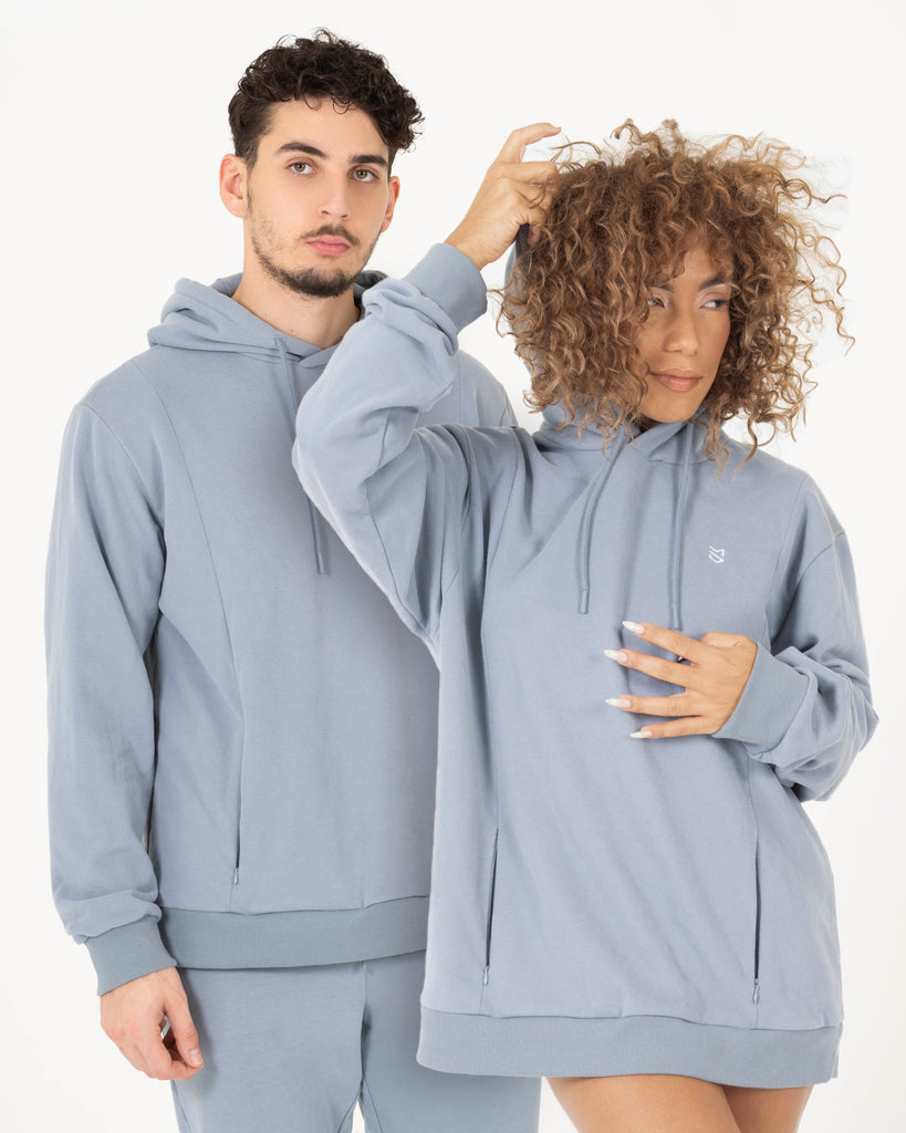 Grey boyfriend hoodie online