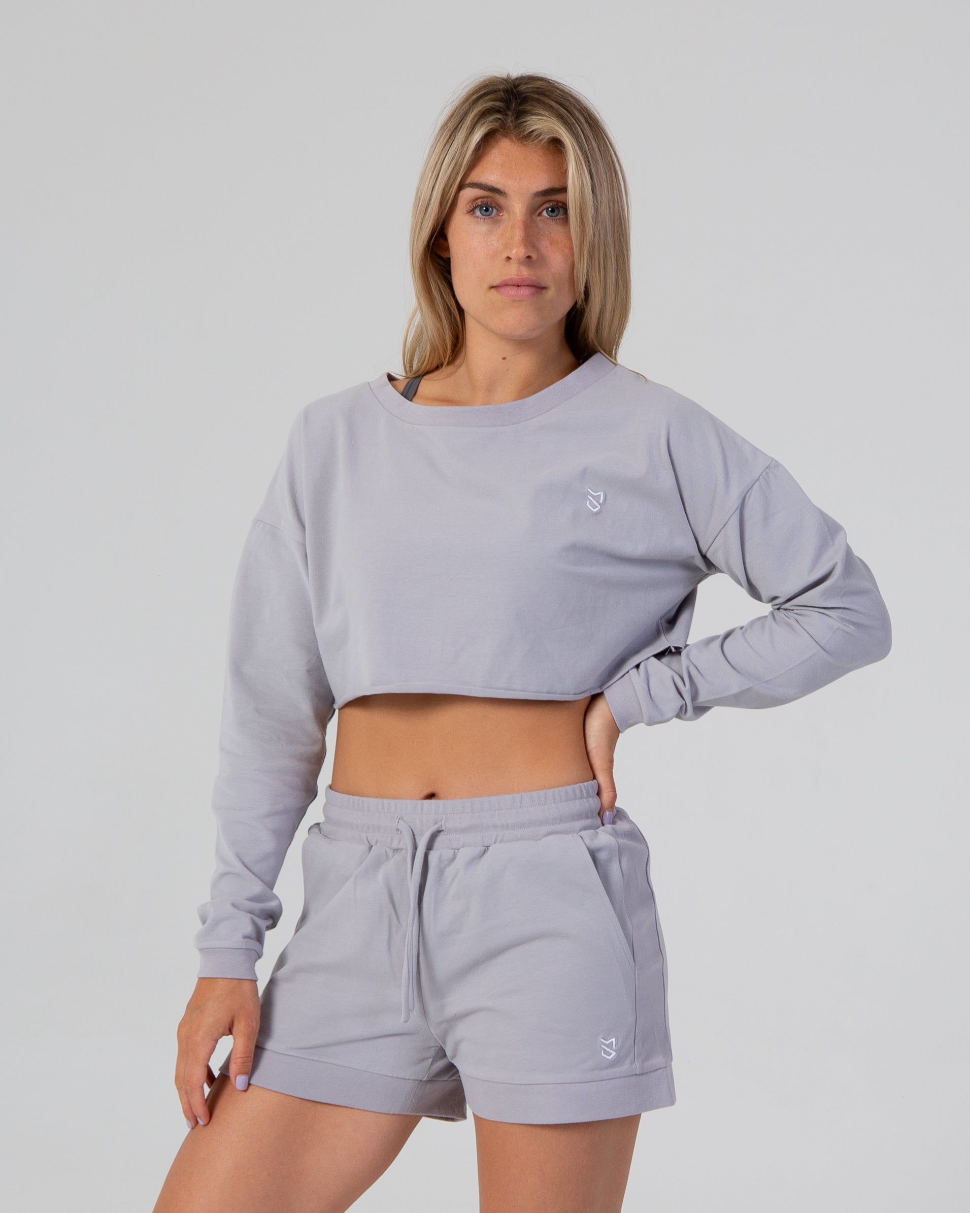 Cloud Long Sleeve Crop